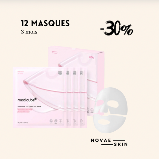 LE MASQUE RAJEUNISSANT AU COLLAGÈNE – Medicube (cure de 3 mois)
