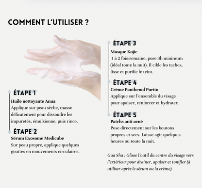 COMBO SOINS CORÉENS ANTI-IMPERFECTIONS