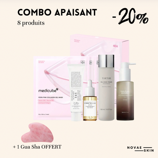COMBO SOINS CORÉENS APAISANT – PEAUX SENSIBLES