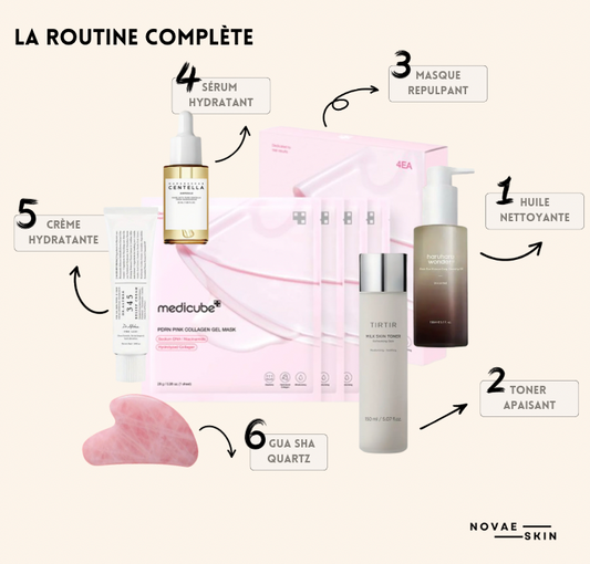COMBO SOINS CORÉENS APAISANT – PEAUX SENSIBLES