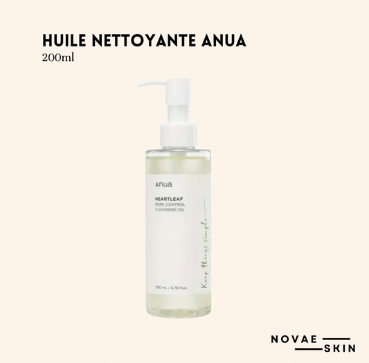 HUILE HEARTLEAF NETTOYANTE ANUA