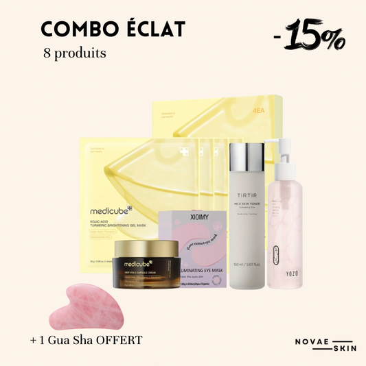 COMBO SOINS CORÉENS ÉCLAT – PEAU TERNE