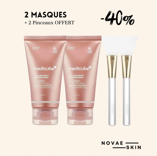 MASQUE SECONDE PEAU AU COLLAGÈNE CORÉEN - Médicube